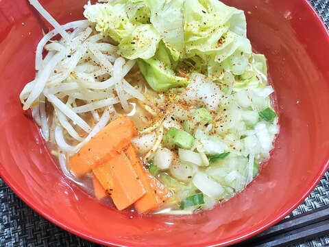 朝ごはんに♡やさしい味噌ラーメン